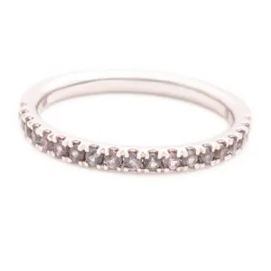 14k White Gold Alexandrite Band