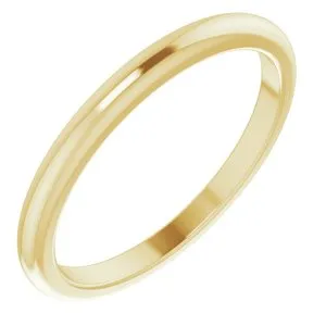 14K Yellow Matching band
