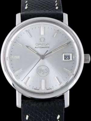 1974 Omega De Ville Automatic (Ref. 166.0161) "USS Honors Watch"