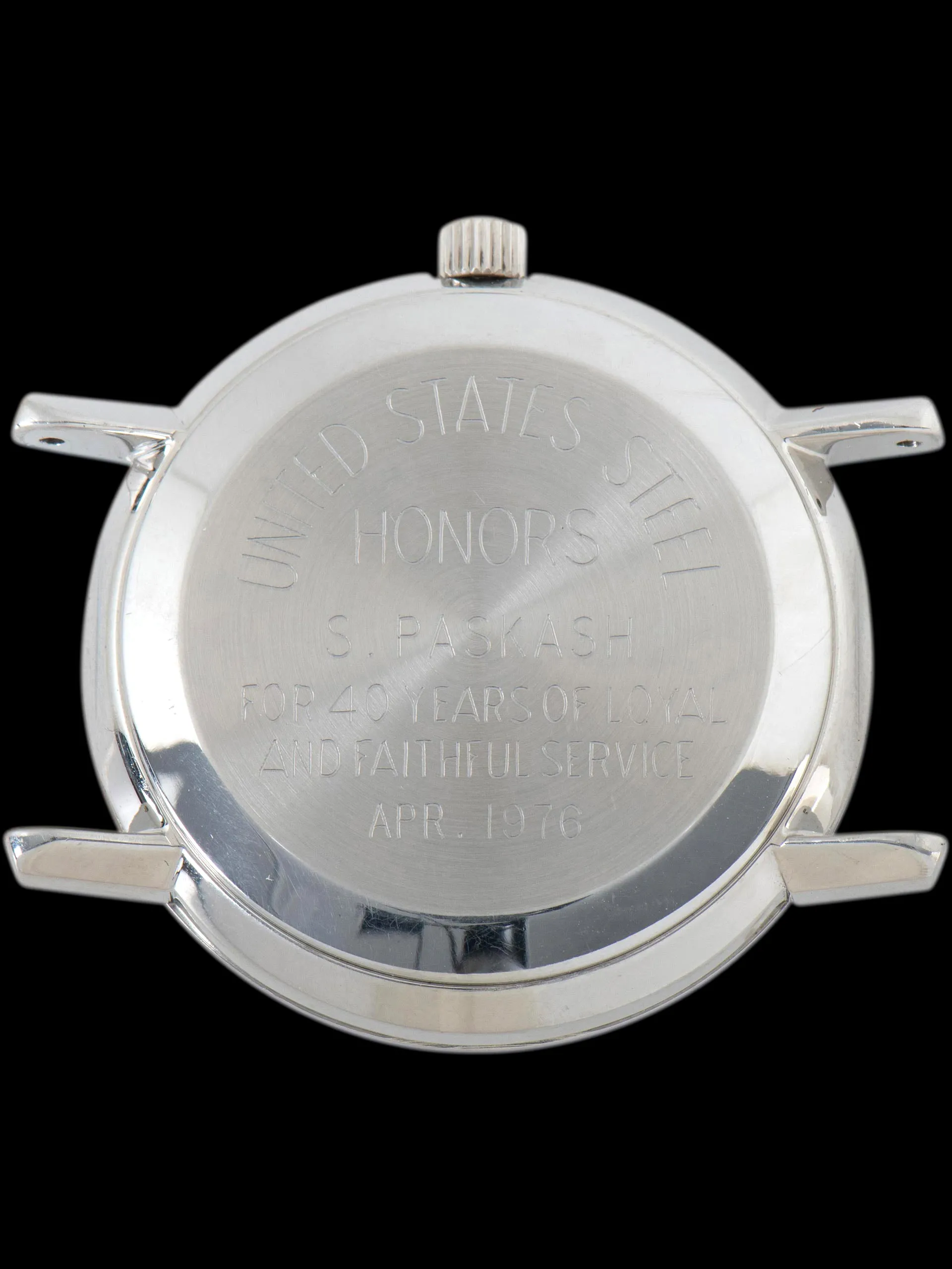 1974 Omega De Ville Automatic (Ref. 166.0161) "USS Honors Watch"