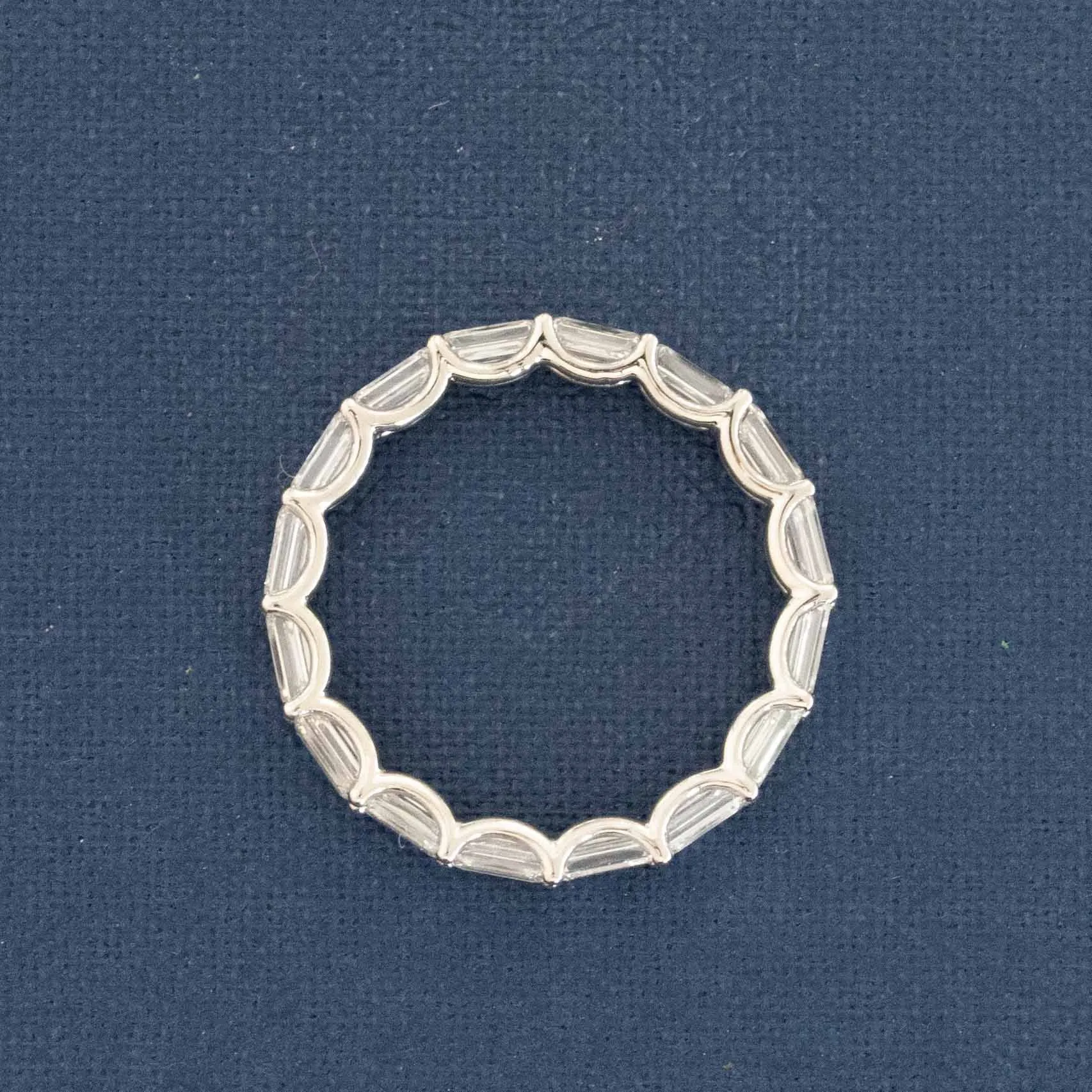 2.23ctw Baguette Cut Diamond Eternity Band