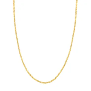 2.7mm Square Beveled Byzantine Chain