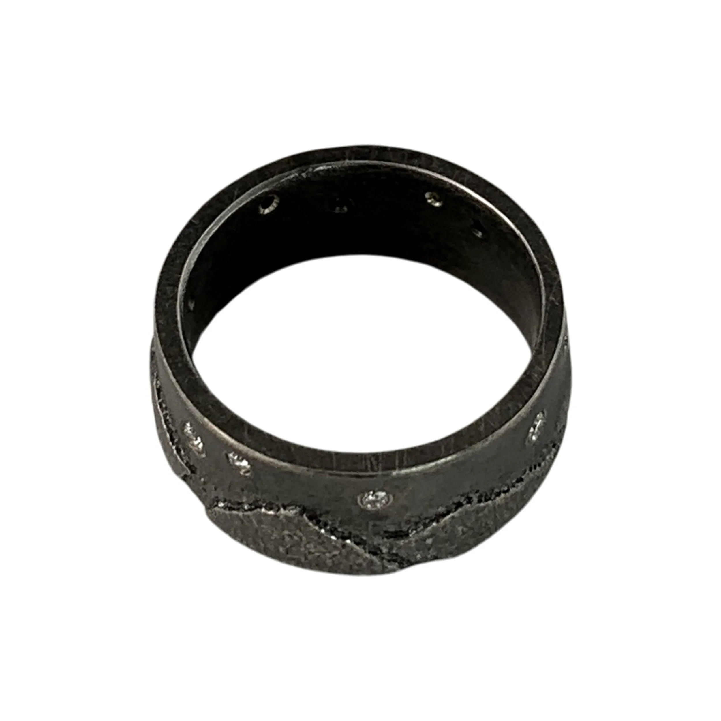 8mm Sierra Band with diamonds