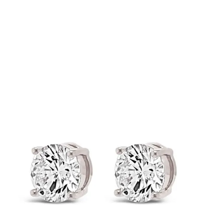 Absolute Silver Cubic Zircona Earrings