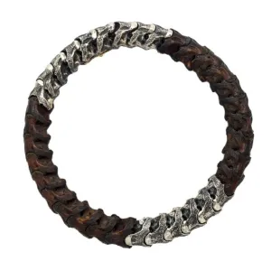 African snake vertebrae bones and sterling snake bone castings