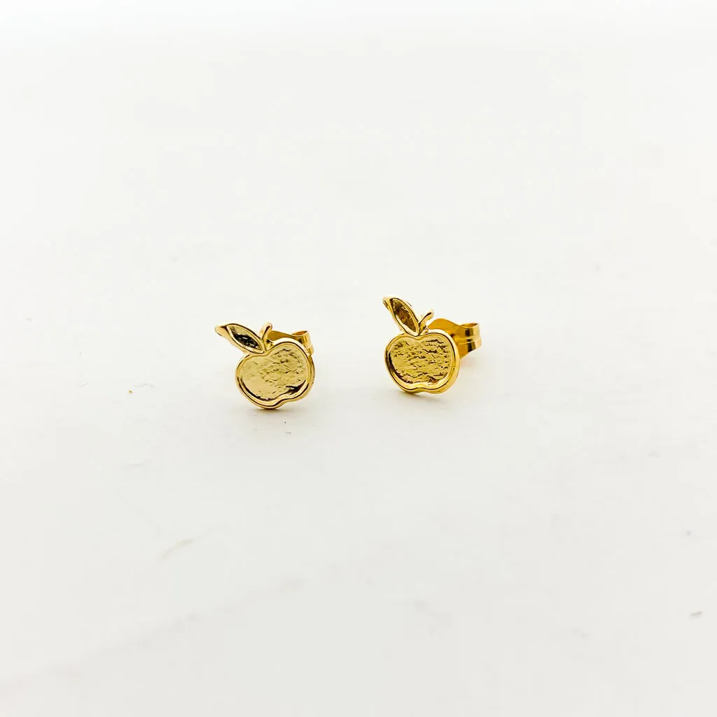 Apple Stud Earrings