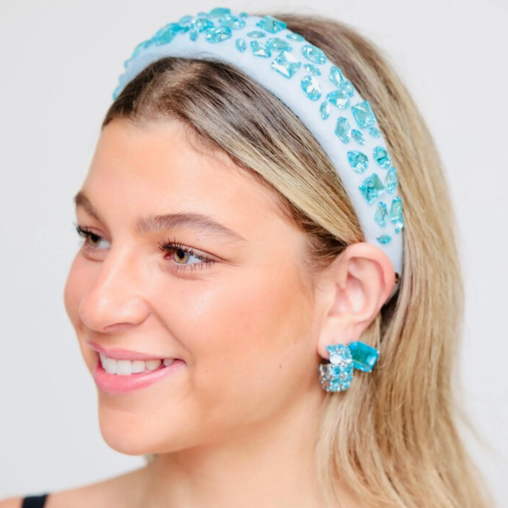 Aquamarine Stud Earrings