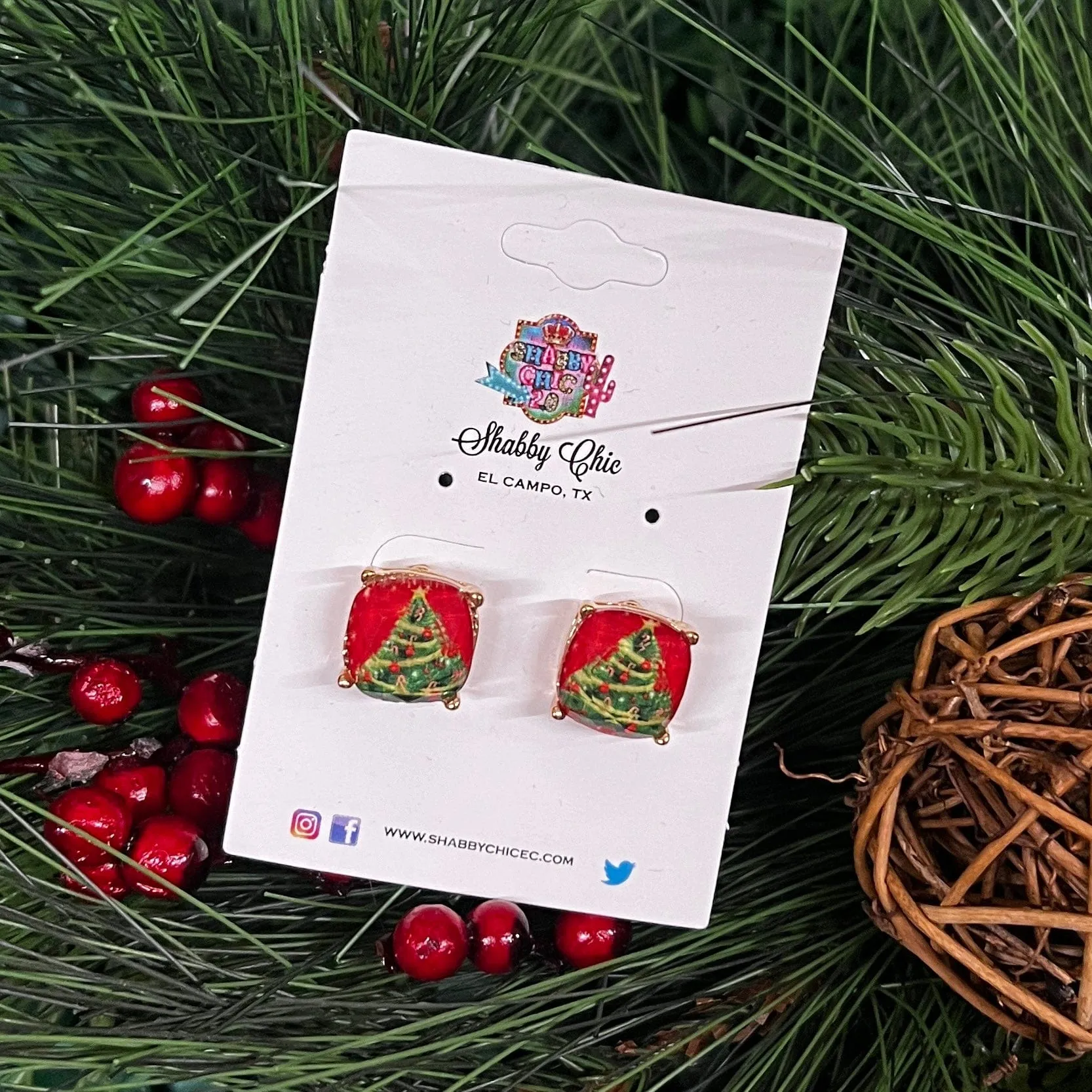 Assorted Christmas Stud Earrings