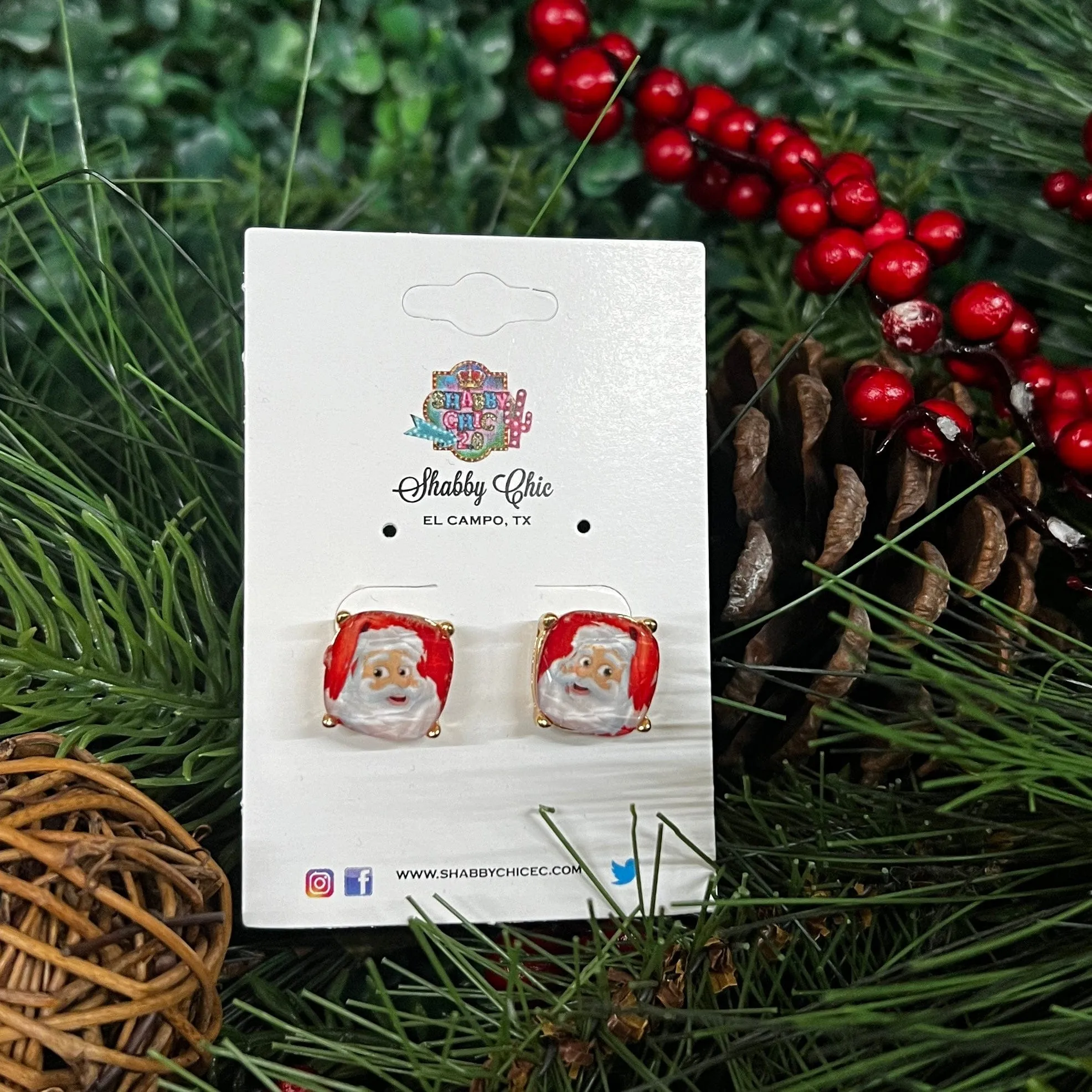 Assorted Christmas Stud Earrings