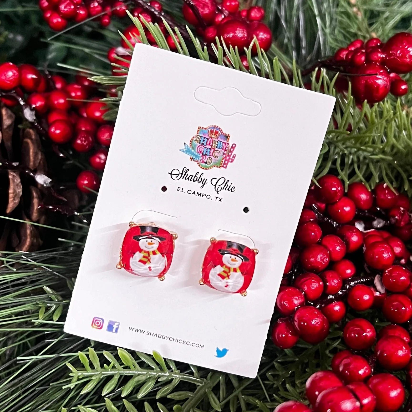 Assorted Christmas Stud Earrings
