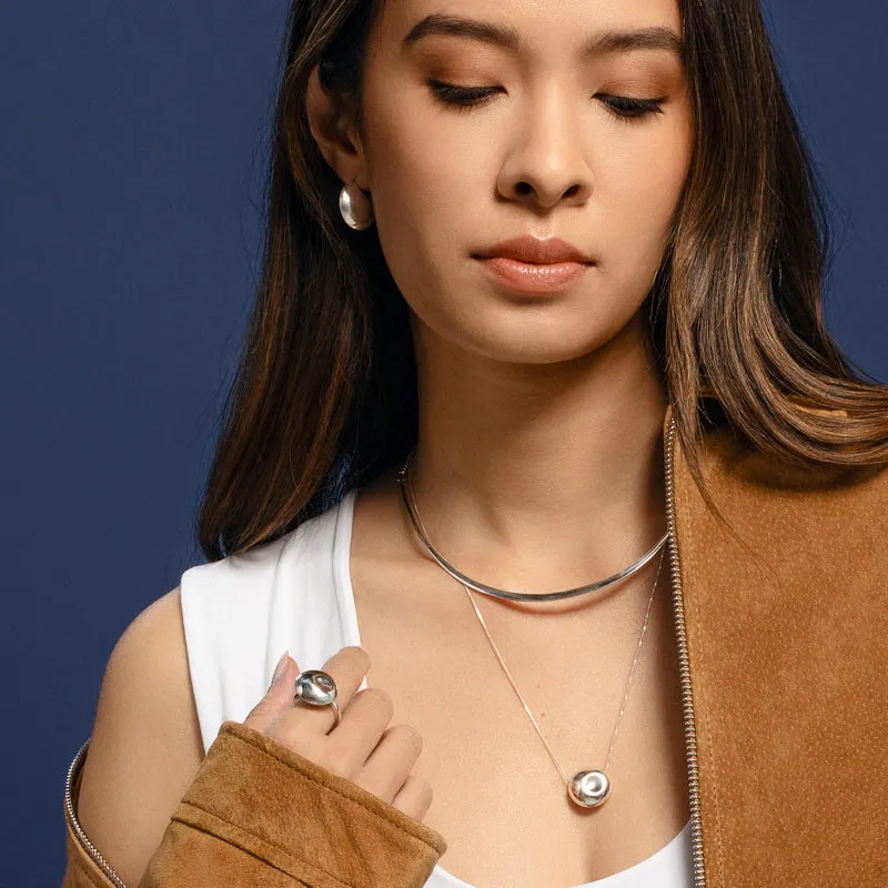 ATHENA SILVER COLLAR