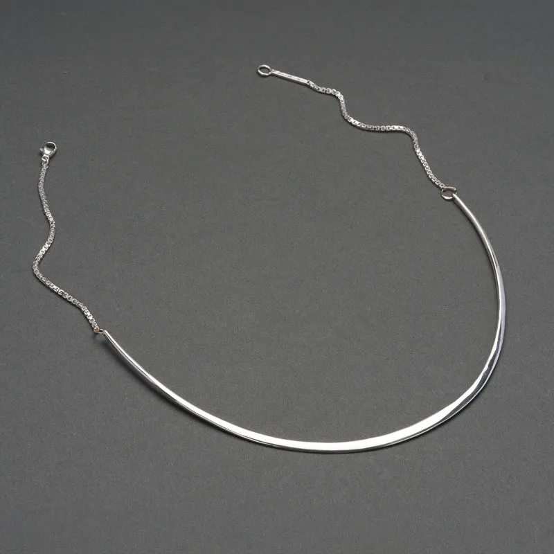 ATHENA SILVER COLLAR