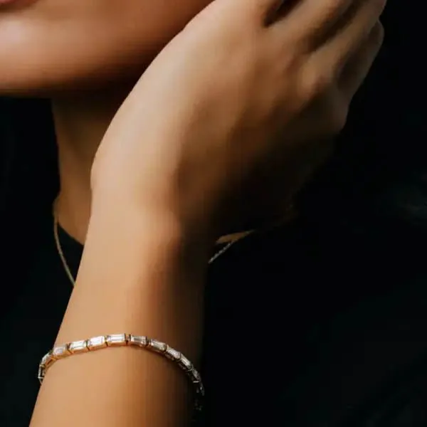Baguette Tennis Bracelet