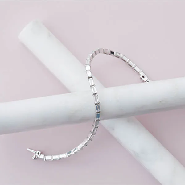 Baguette Tennis Bracelet