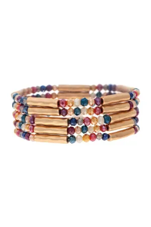Bar and Bead Bracelet