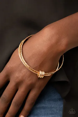 Bauble Bash - Gold ♥ Bracelet