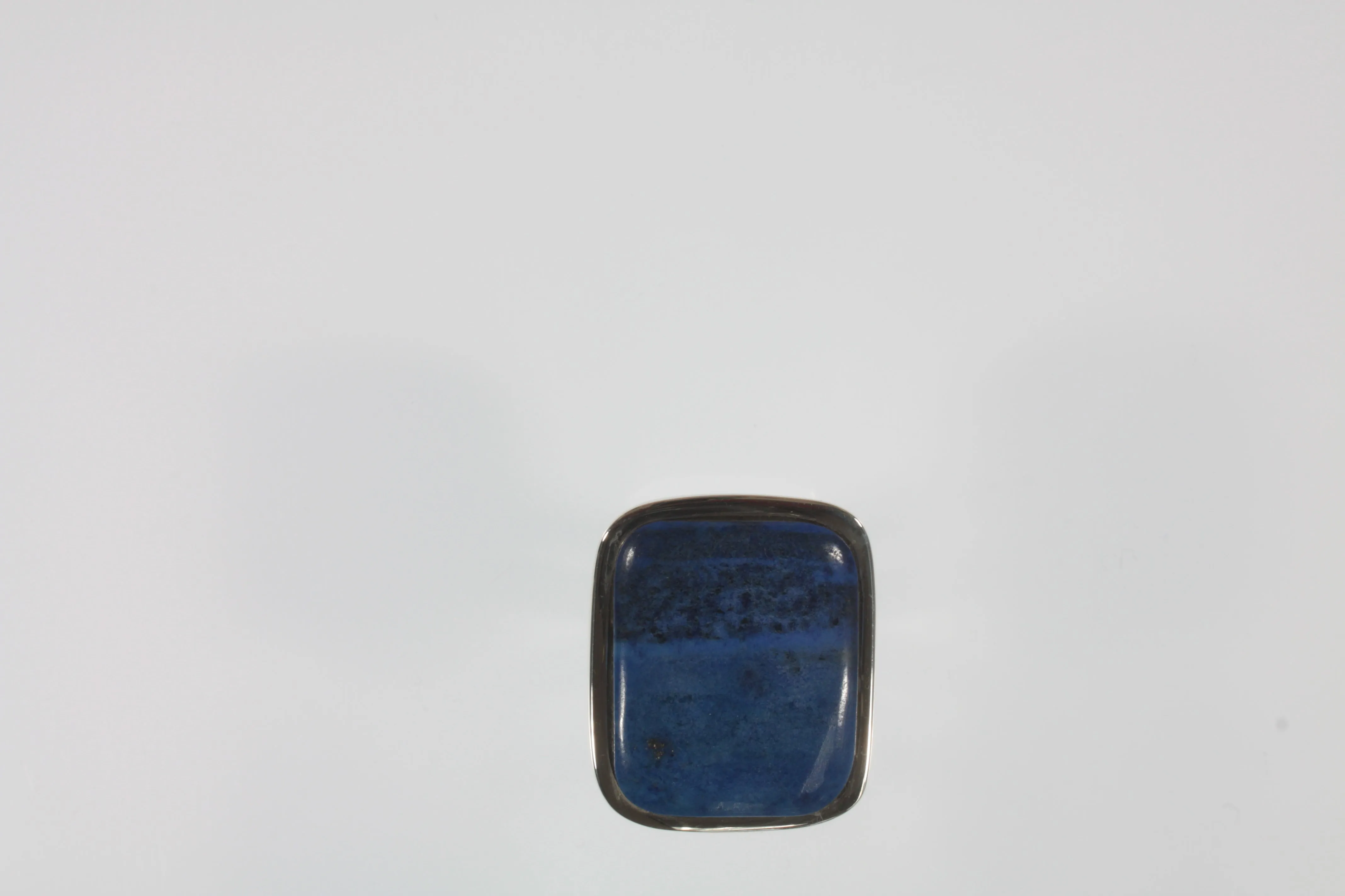 Beautiful Sterling Silver Lapis Lazuli Ring Sz 8.50