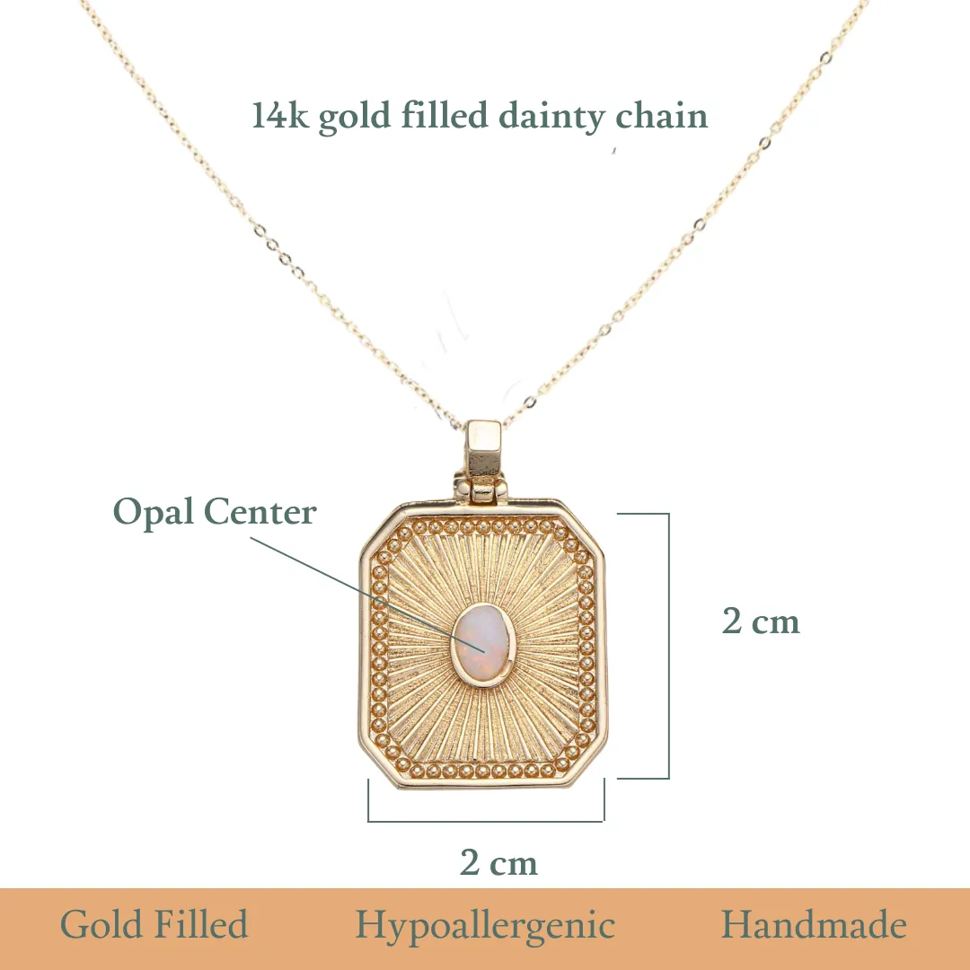 Becoming Opal Necklace