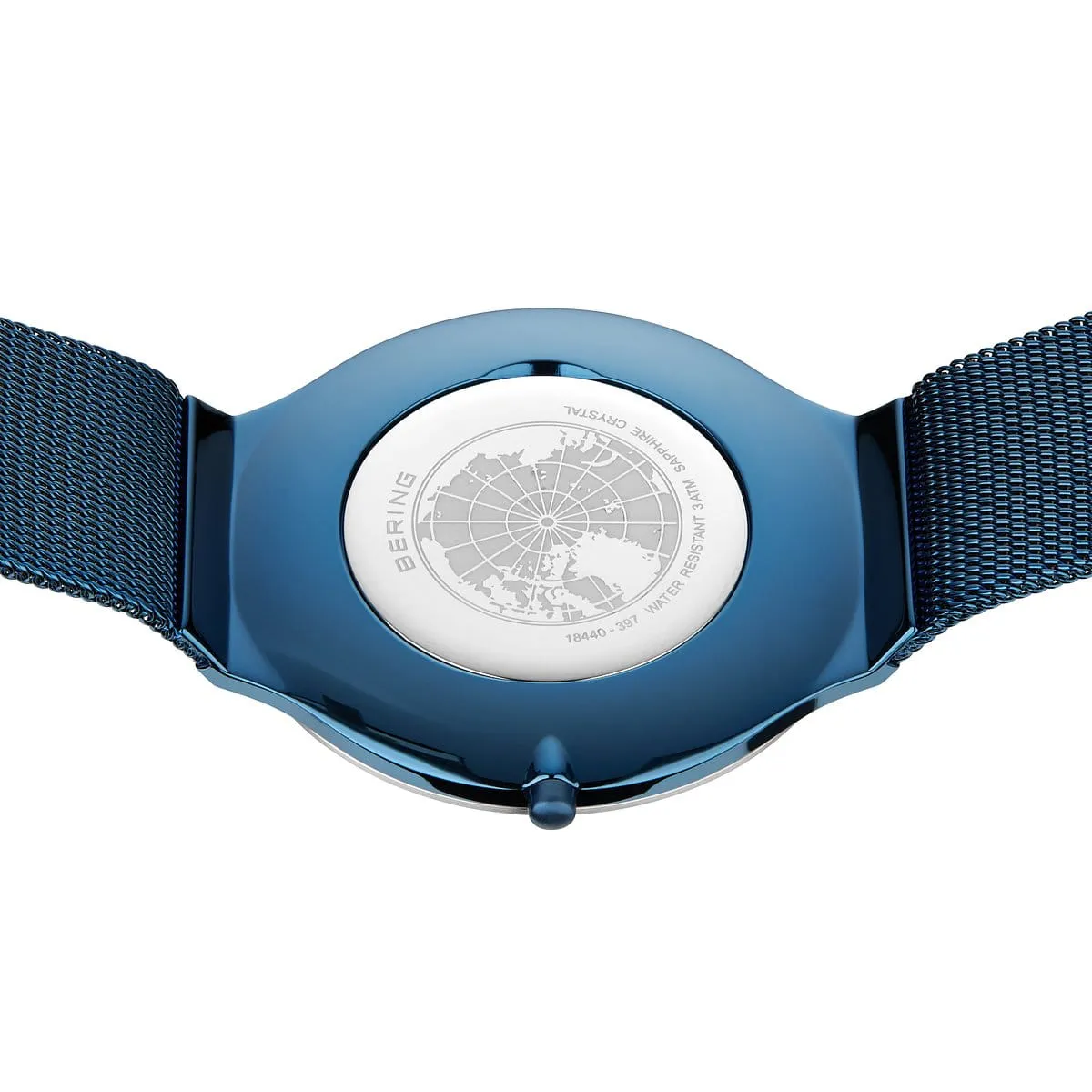 Bering Gents Steel Blue Ultra Slim Watch