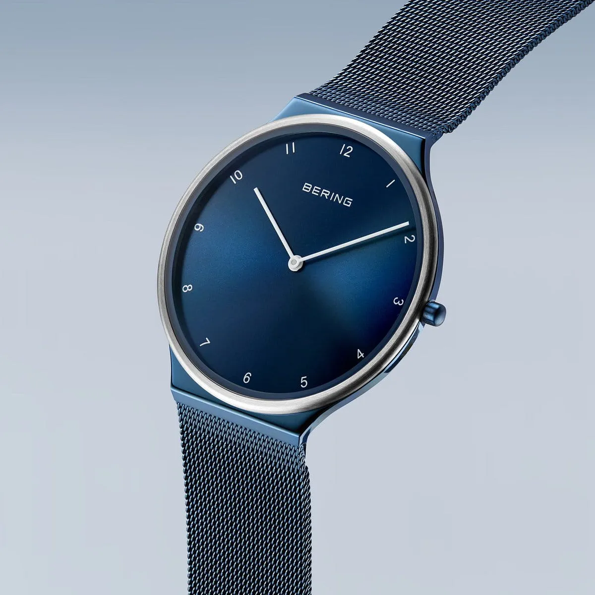 Bering Gents Steel Blue Ultra Slim Watch