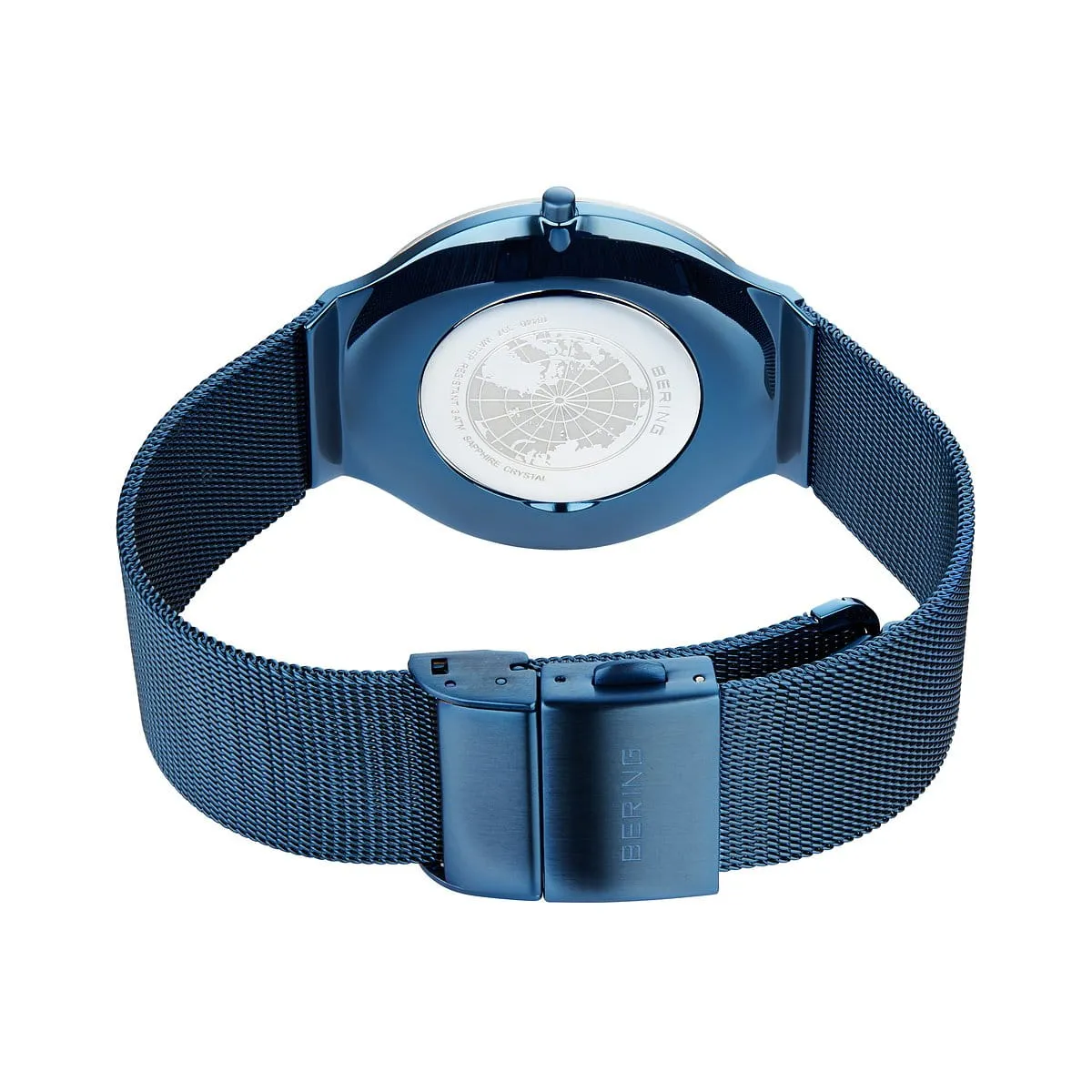Bering Gents Steel Blue Ultra Slim Watch