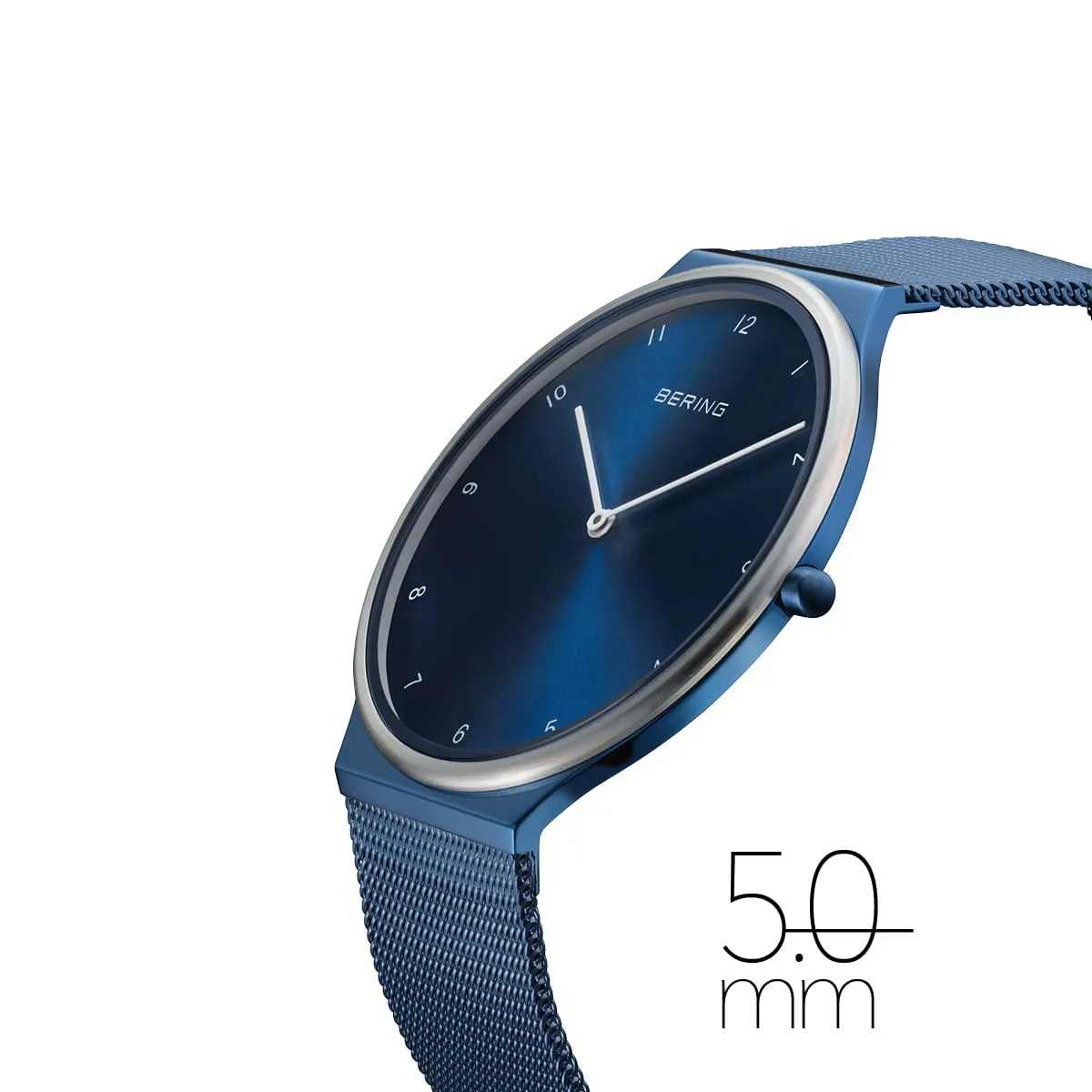 Bering Gents Steel Blue Ultra Slim Watch