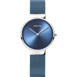 Bering Women's Anniversary Blue Dial Watch