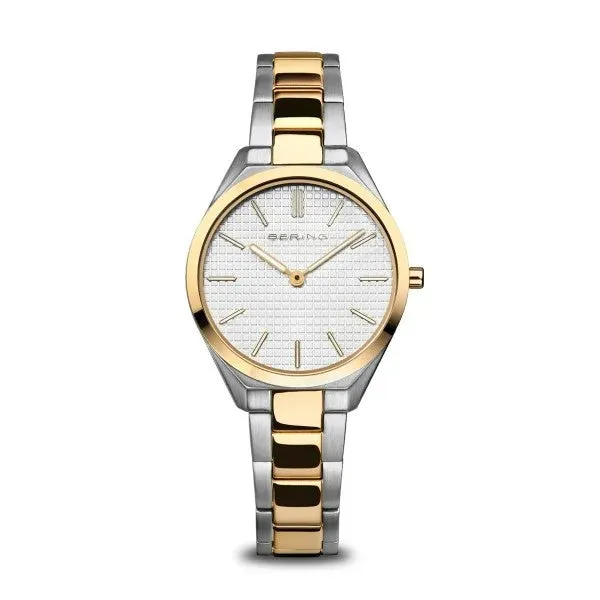 Bering Women's  Ultra Slim Two Tone Watch