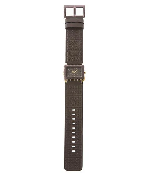 Biscuit Watch (Dark Brown)【Japan Jewelry】