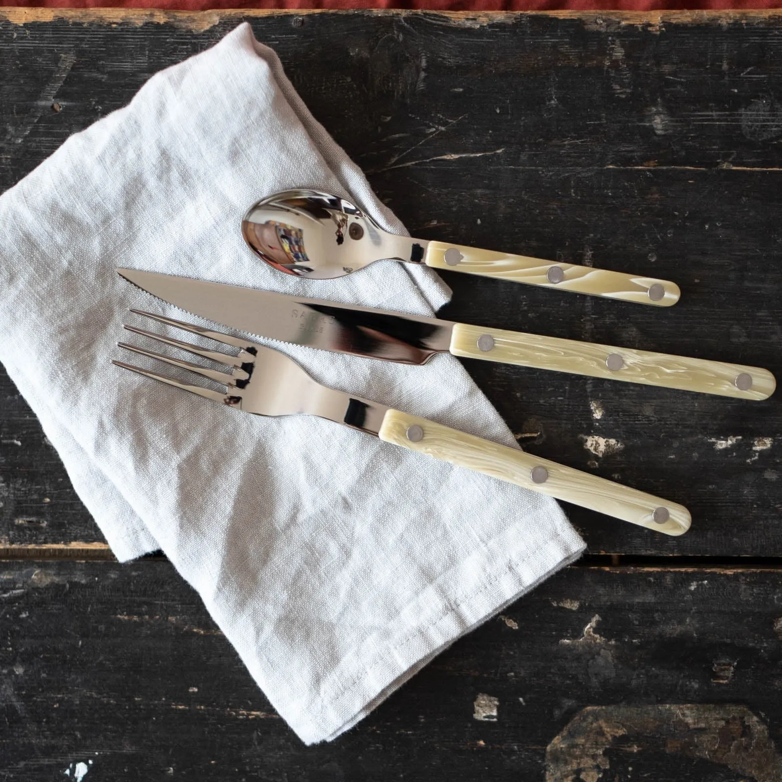BISTROT HORN - SOUP SPOON - FAUX HORN