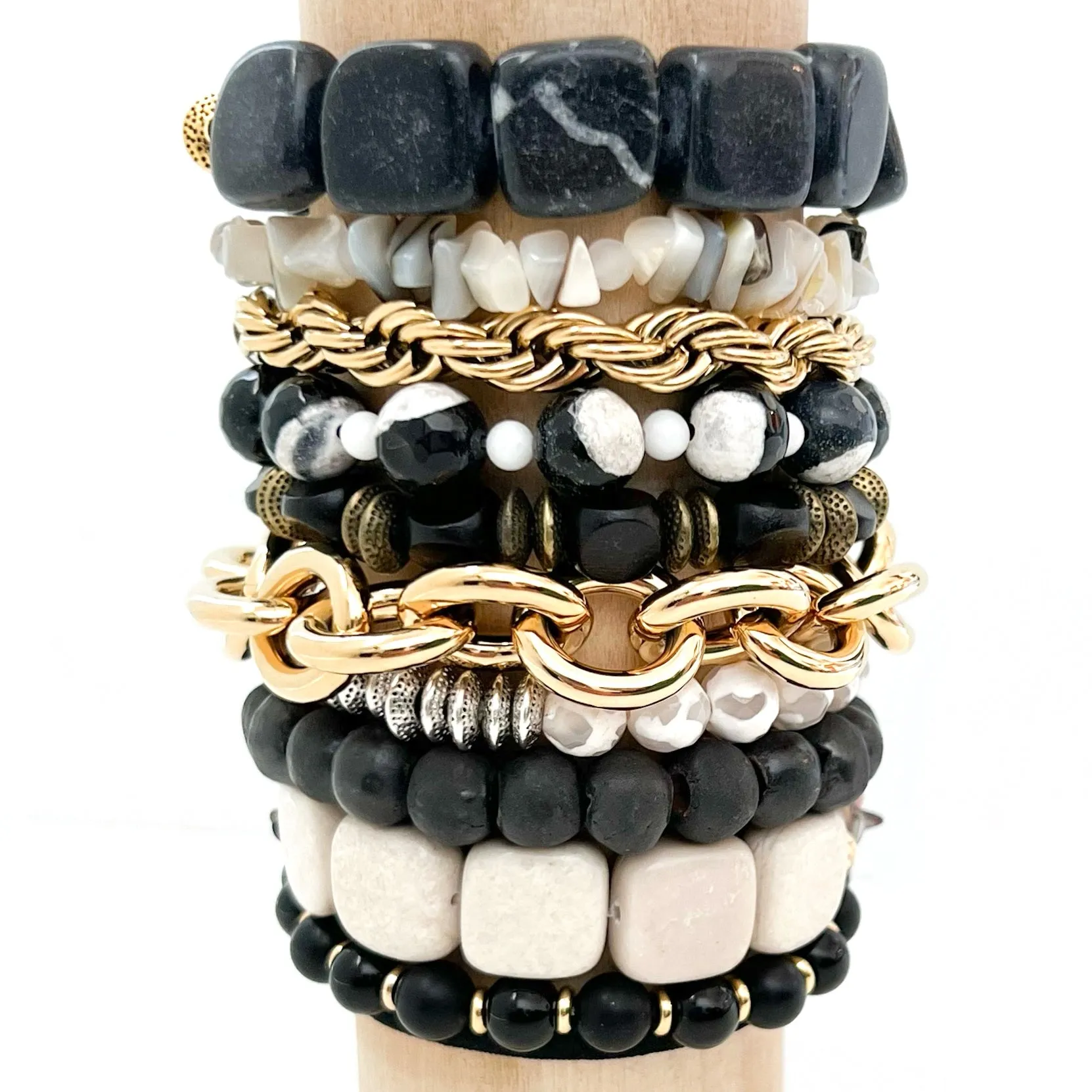 Black Mix Bracelet Collection