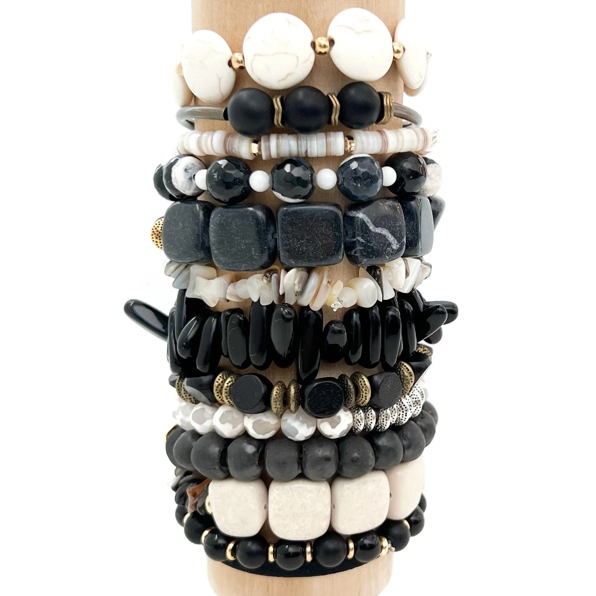 Black Mix Bracelet Collection