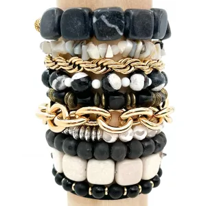 Black Mix Bracelet Collection