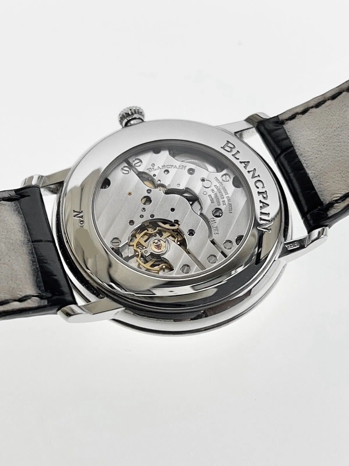Blancpain Villeret Ultra Slim Stainless Steel White 40mm Manual Wind Men’s Watch