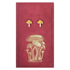 Book Lovers- Mushroom Post Earrings