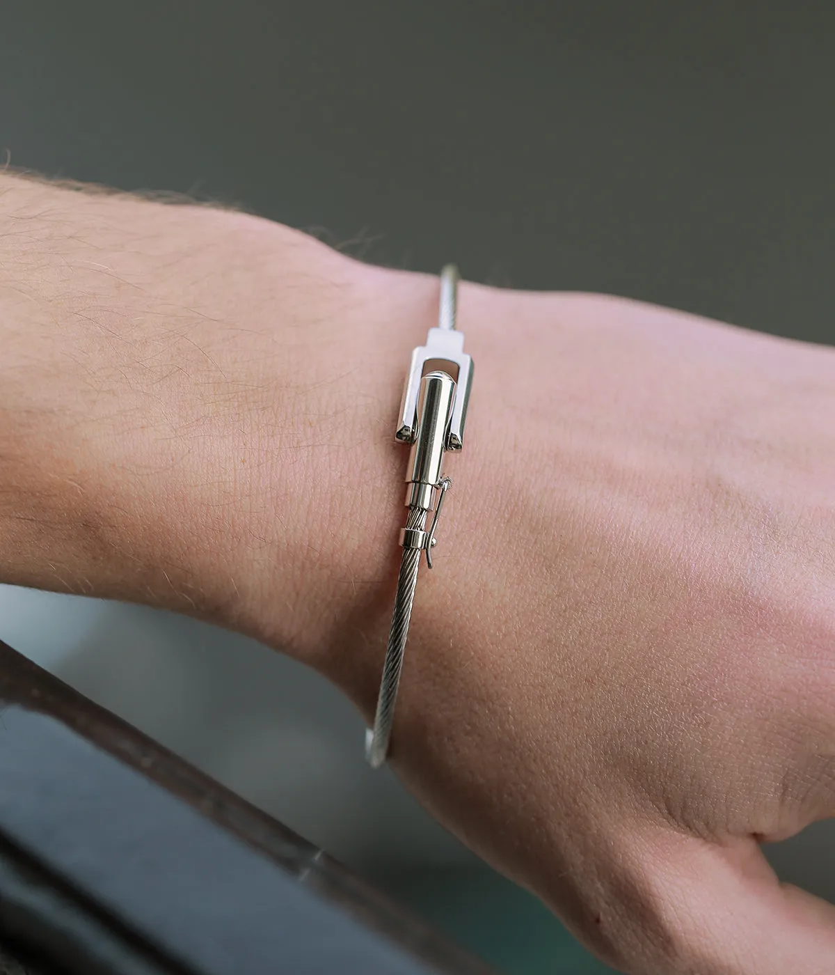 Bracelet Jonc Augustin (Acier)