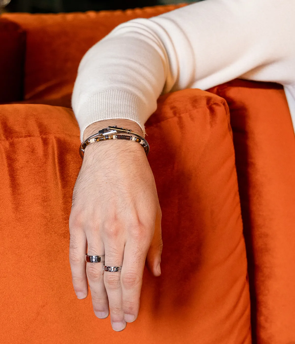 Bracelet Jonc Augustin (Acier)