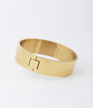Bracelet Jonc Océane (Acier doré)