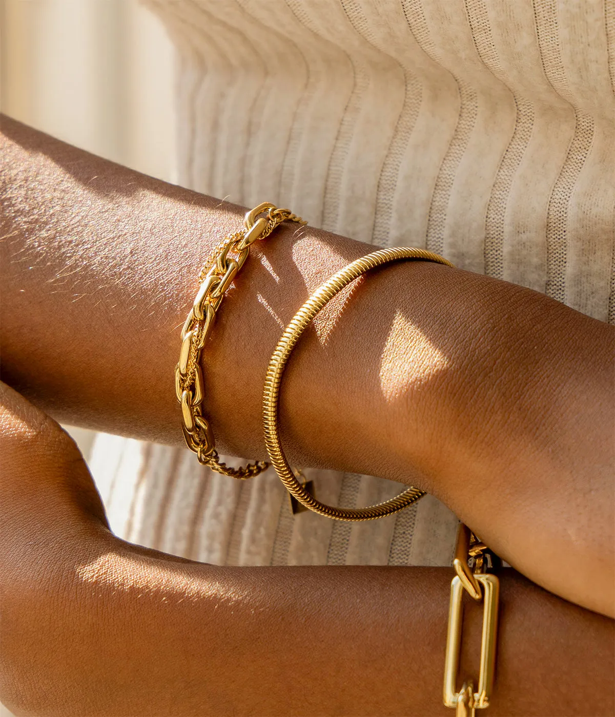 Bracelet Jonc Pamela (Acier)