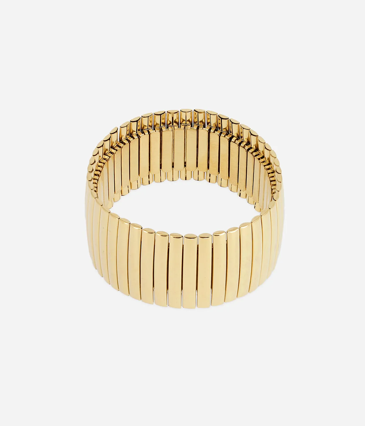 Bracelet Jonc Wilona (Acier doré)