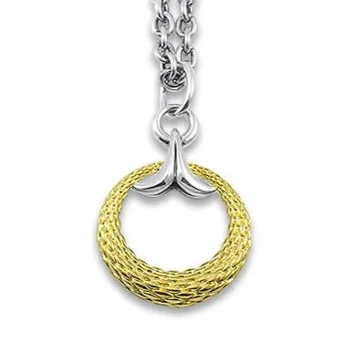 Capulet Pendant - Two Tone Gold   Silver