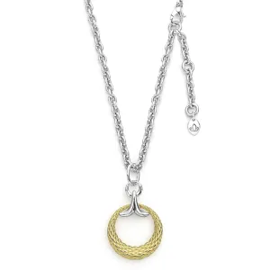 Capulet Pendant - Two Tone Gold   Silver