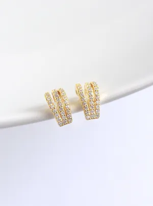 Claw Stud Earrings