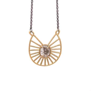 Cosmic Web Large Horseshoe Bend Necklace