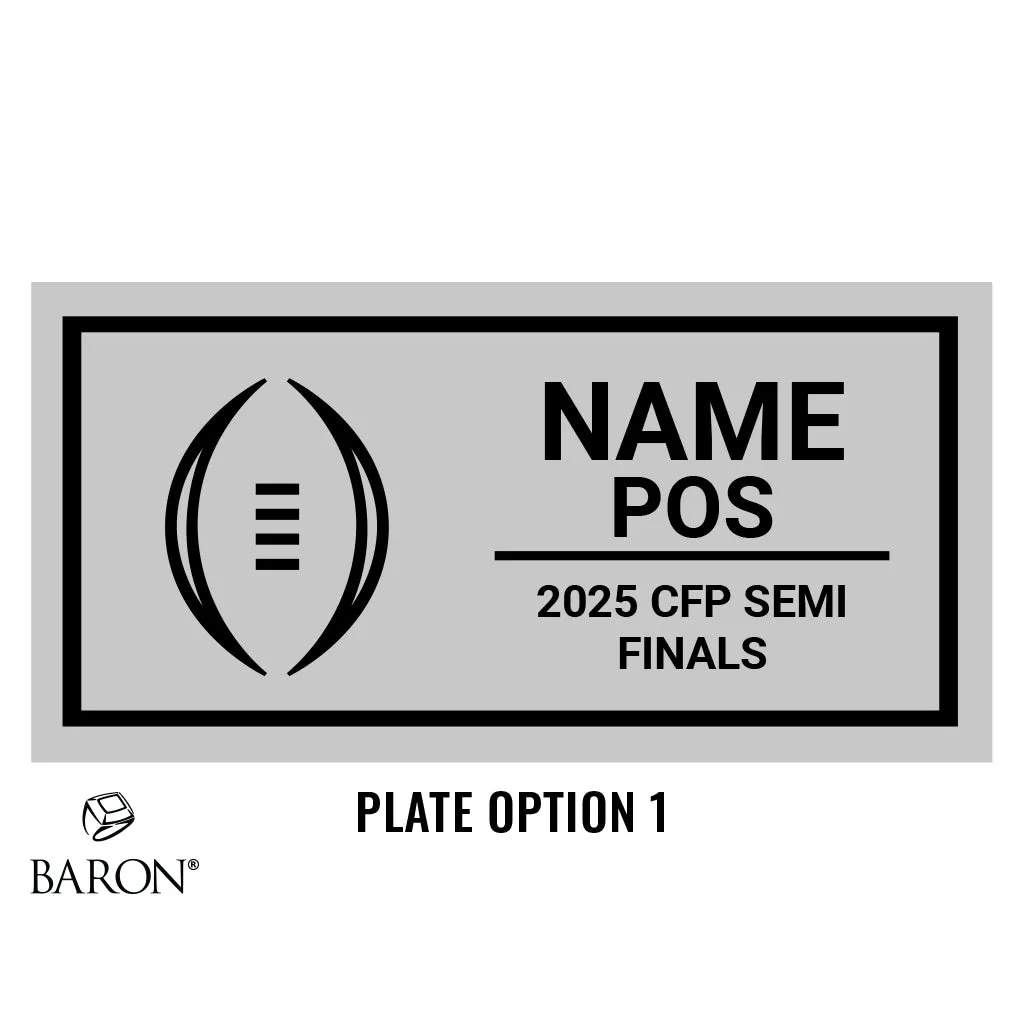 Cotton Bowl Officials 2024 Championship Black Standard Window Ring Box D1.4