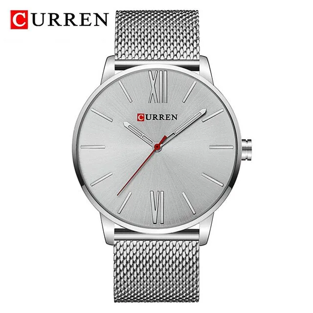 CURREN Fashion Mens Watches Male Top Brand Luxury Quartz Watch Men Casual Slim Waterproof Sport WristWatch Relogio Masculino