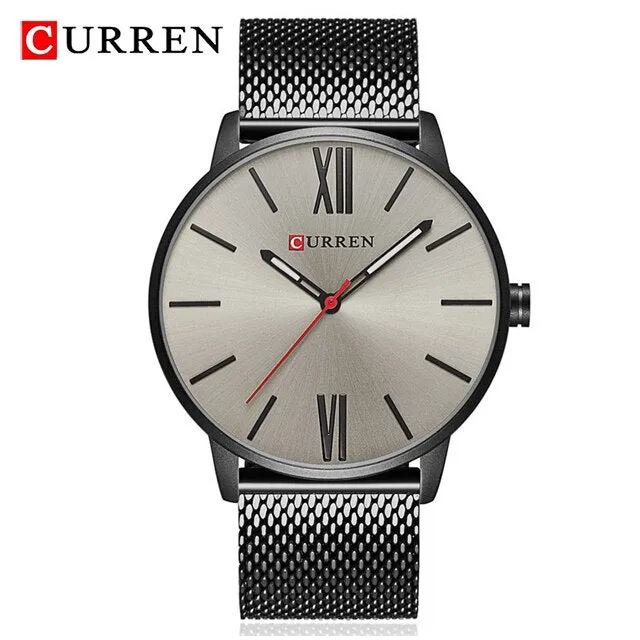 CURREN Fashion Mens Watches Male Top Brand Luxury Quartz Watch Men Casual Slim Waterproof Sport WristWatch Relogio Masculino