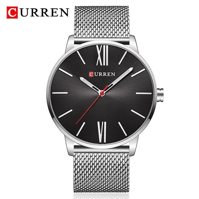 CURREN Fashion Mens Watches Male Top Brand Luxury Quartz Watch Men Casual Slim Waterproof Sport WristWatch Relogio Masculino