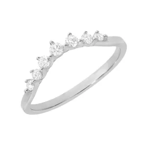 Curved Diamond Band
