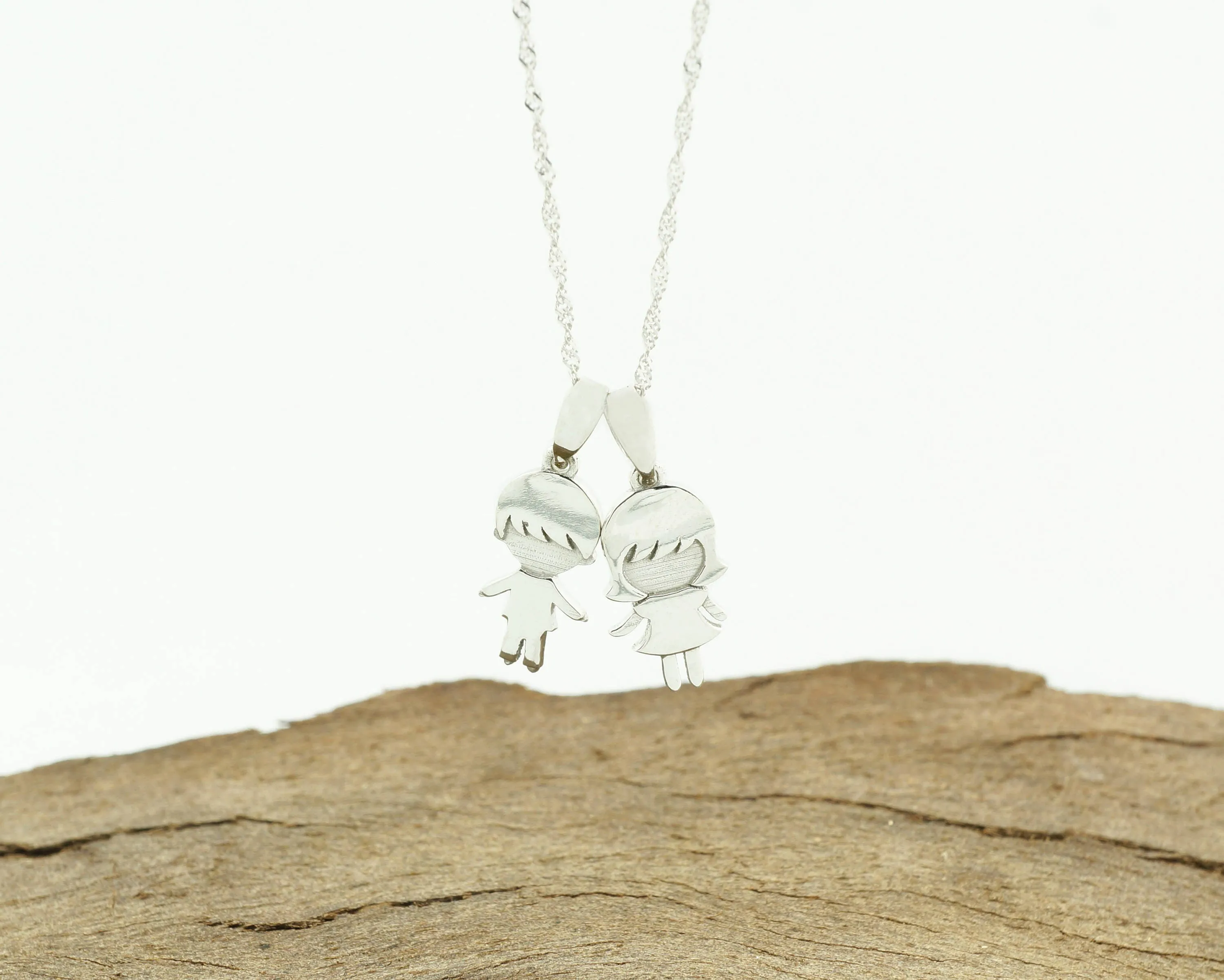 Custom necklace-Baby boy & girl personalized- Baby shower-Baby boy charm-Necklace baby's birth-Mom gift-Minimalist Jewelry-Gift for her
